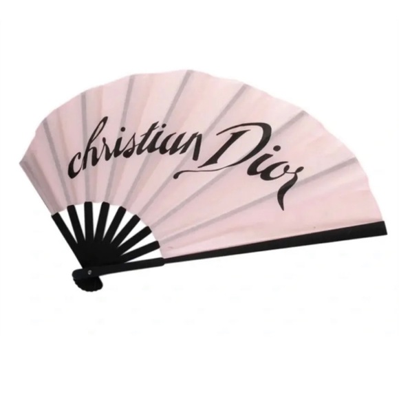 Dior Accessories - NEW Christian Dior Collectible Light Pink Folding Fan
